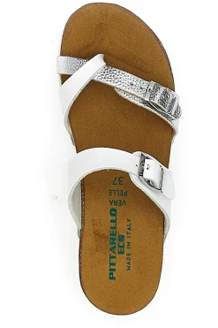 PITTARELLO ECO Ciabatte Bianche Made in Italy 293A312 Clearance