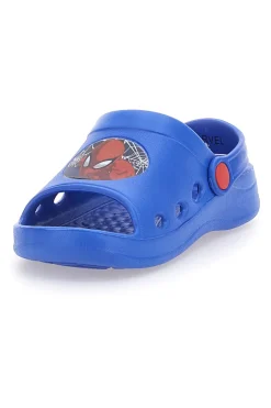 SPIDERMAN Ciabatte Blu con Cinturino Fermapiede Posteriore R1310447S
