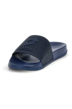 Uomo LOTTO Ciabatte blu con fascia traforata Moku III Slide