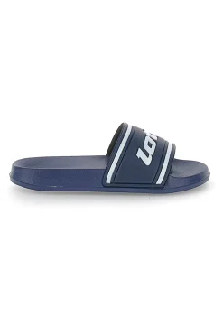 LOTTO Ciabatte blu con logo MIDWAY IV SLIDE JR
