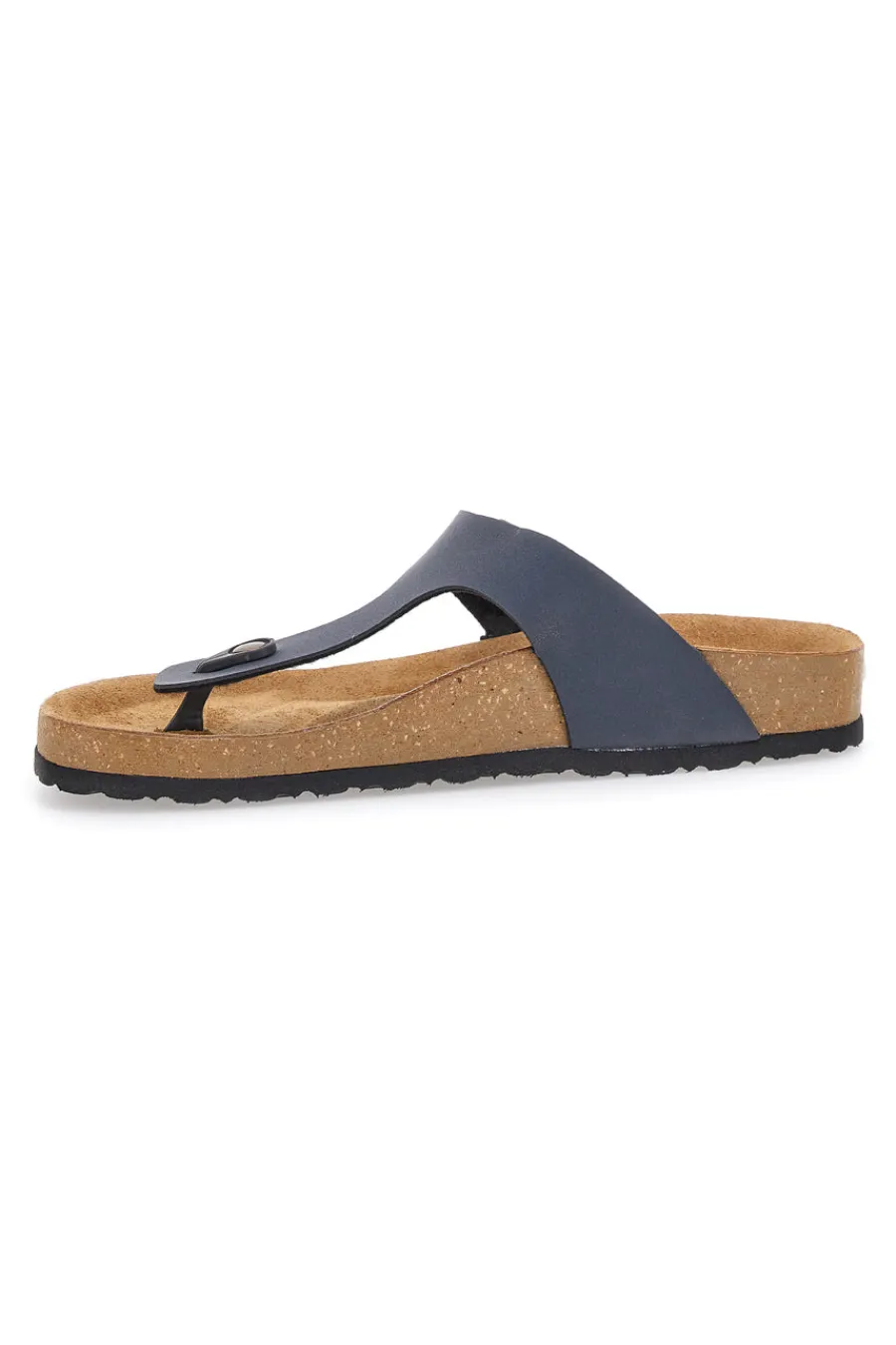 Uomo INBLU Ciabatte Blu Infradito Con Sottopiede In Vera Pelle 11 Nu