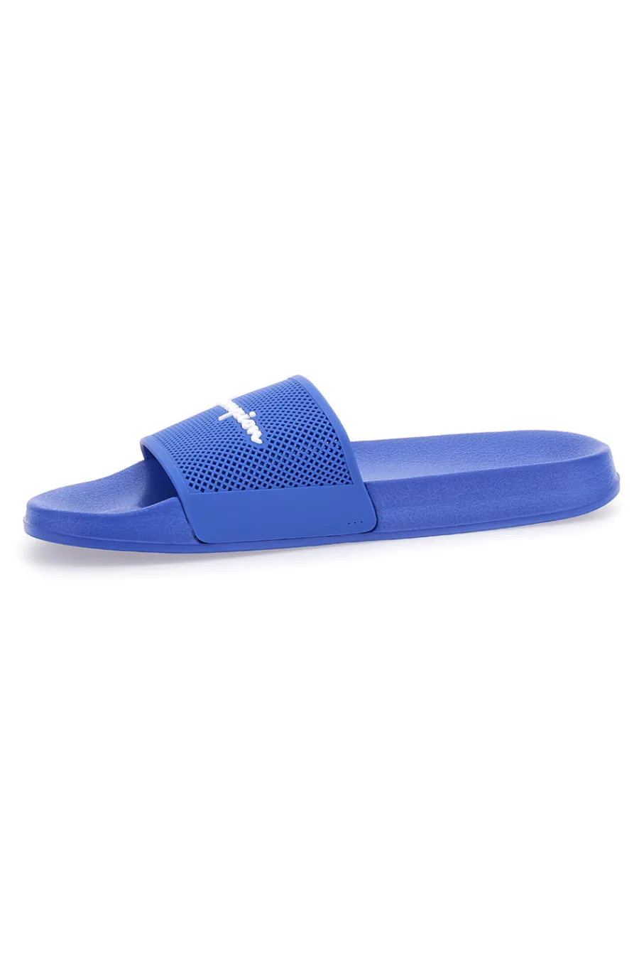 Uomo CHAMPION Ciabatte Blu In Gomma Daytona