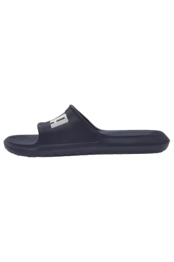 Uomo PUMA Ciabatte blu scuro monoscocca logo bianco Divecat v2 Lite