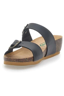 BIO UP Ciabatte con Fibbia Nere 22713 NERO New