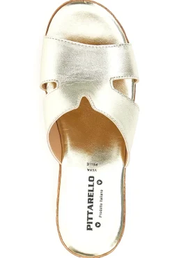PITTARELLO Ciabatte con Platform Love 3420 ORO