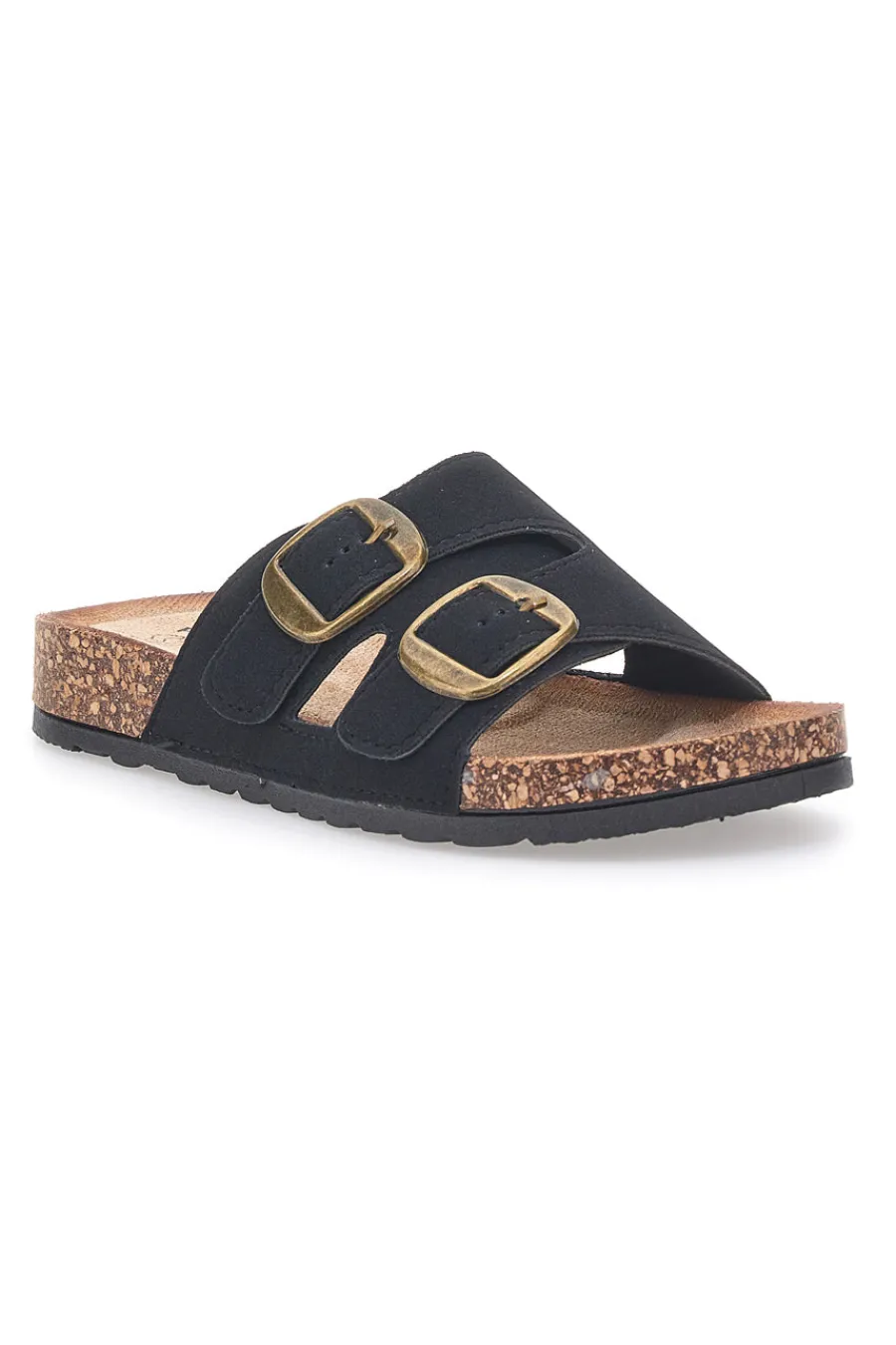 PITTARELLO SUN Ciabatte da donna nere con doppia fibbia Pittarello FC2084J1 Clearance