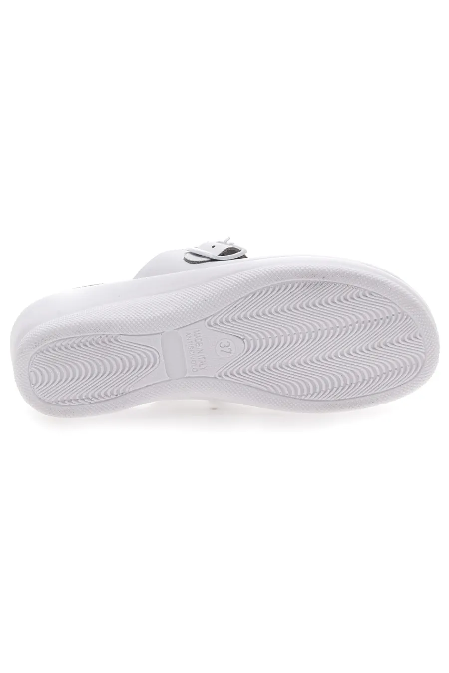 BIO UP Ciabatte da Lavoro Bianche in Pelle 6205 Sale