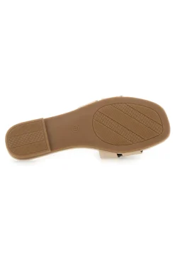 TALEMI Ciabatte Flat Con Morsetto Oro 18167 BEIGE Clearance
