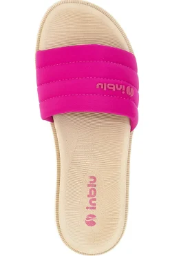 INBLU Ciabatte fucsia con fascia imbottita e Dual Density 3SF ROSA Sale