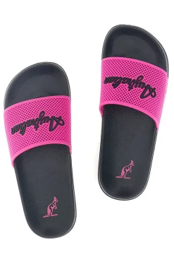 AUSTRALIAN Ciabatte fucsia con logo AU24W0 Outlet