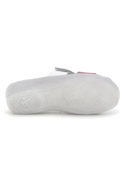 INBLU Ciabatte fucsia e bianche con plantare anatomico 63 VR Outlet