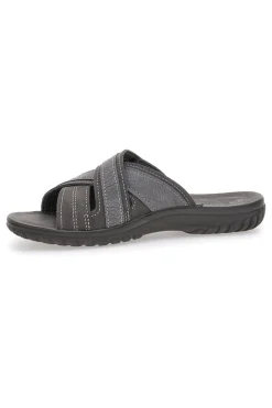 Uomo INBLU Ciabatte Grigie Con Fasce Incrociate 99 FN