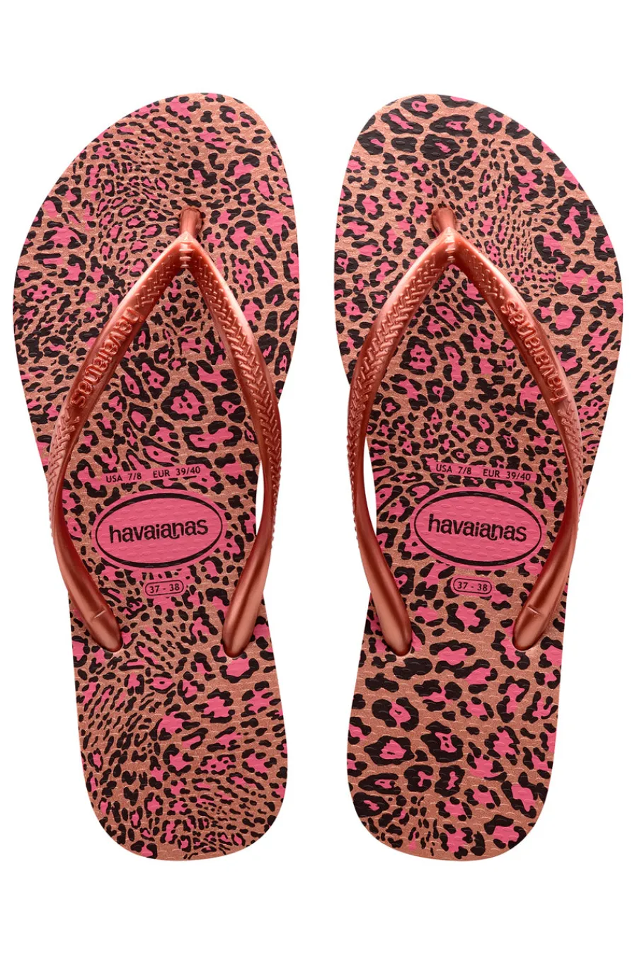 HAVAIANAS Ciabatte Infradito Slim Animals Rosa Discount