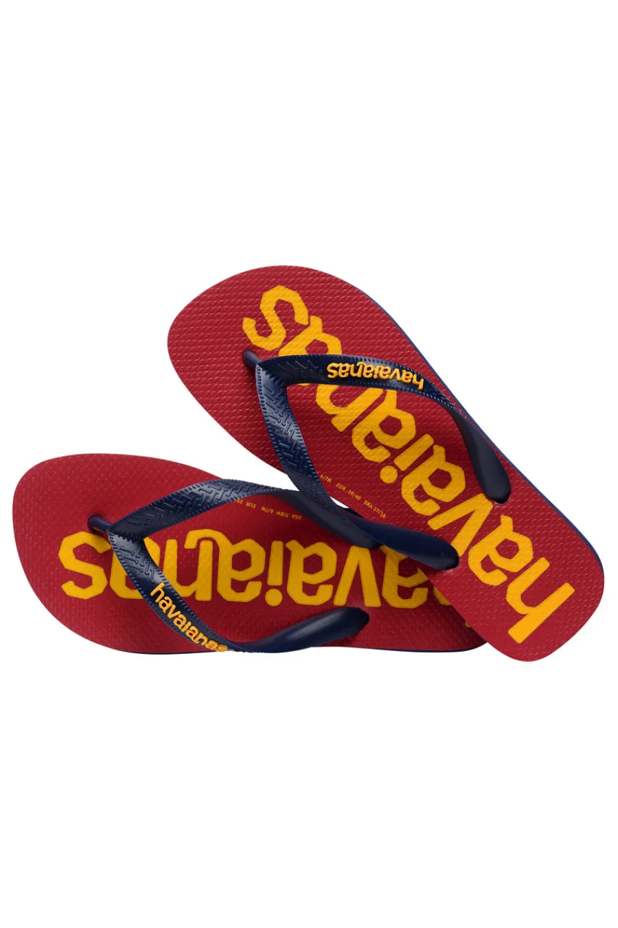 Uomo HAVAIANAS Ciabatte Infradito Top Logomania Navy