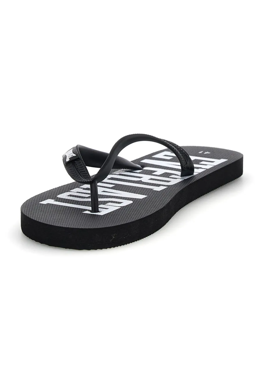 Uomo EVERLAST Ciabatte infradito nere logate EV08