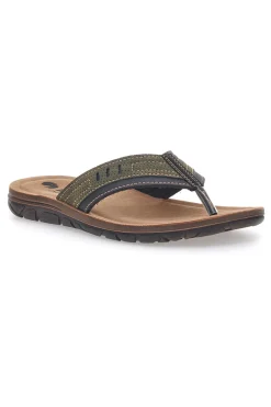 Uomo INBLU Ciabatte Infradito tundra con plantare soft 02 VT