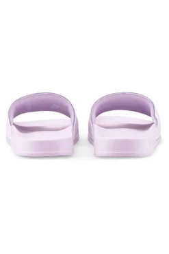 PUMA Ciabatte lilla con fascia e logo bianco Leadcat 2