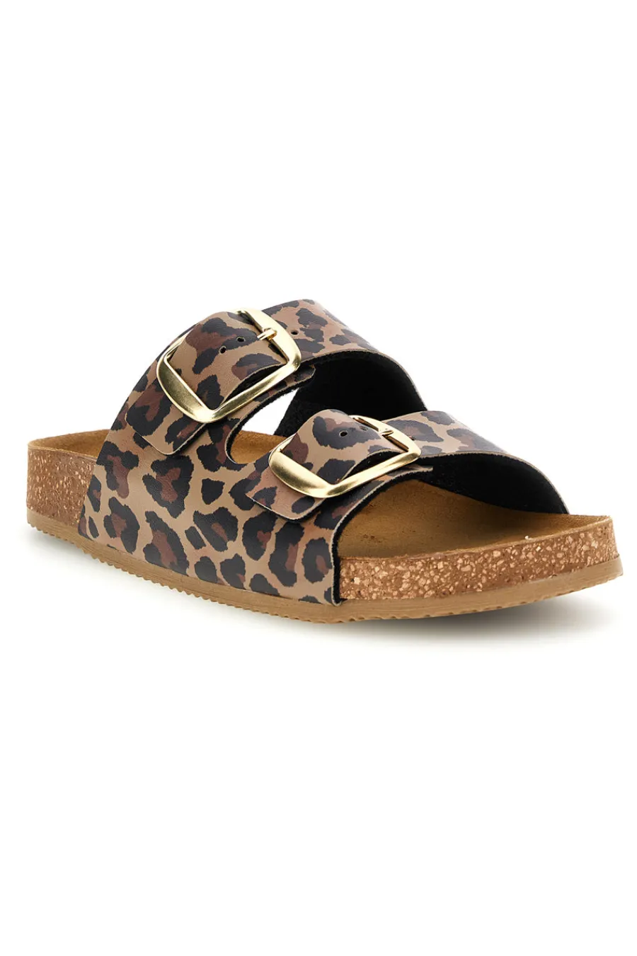 PITTARELLO TIERRA Ciabatte Marroni animalier sottopiede in vera pelle 335A20630SR CUOIO Outlet