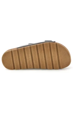 PITTARELLO BIO Ciabatte marroni con sottopiede in vera pelle 335P20630SR TESTA DI MORO Sale