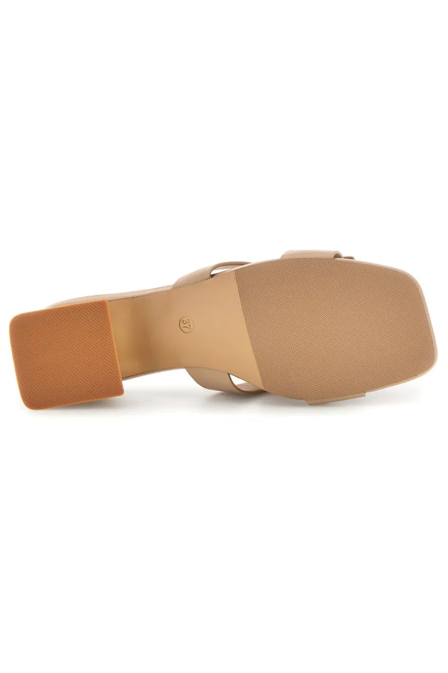 LAURA BIAGIOTTI Ciabatte Mules con tacco basso e fascia decorativa 9730 BEIGE Outlet