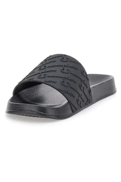 Uomo CHAMPION Ciabatte Nere Antony Box Slide