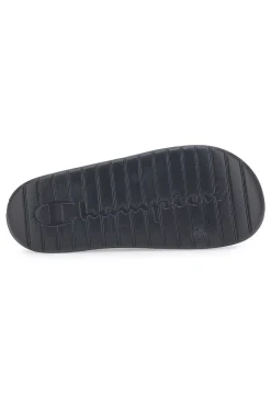 Uomo CHAMPION Ciabatte Nere CABANA BIX SLIDE
