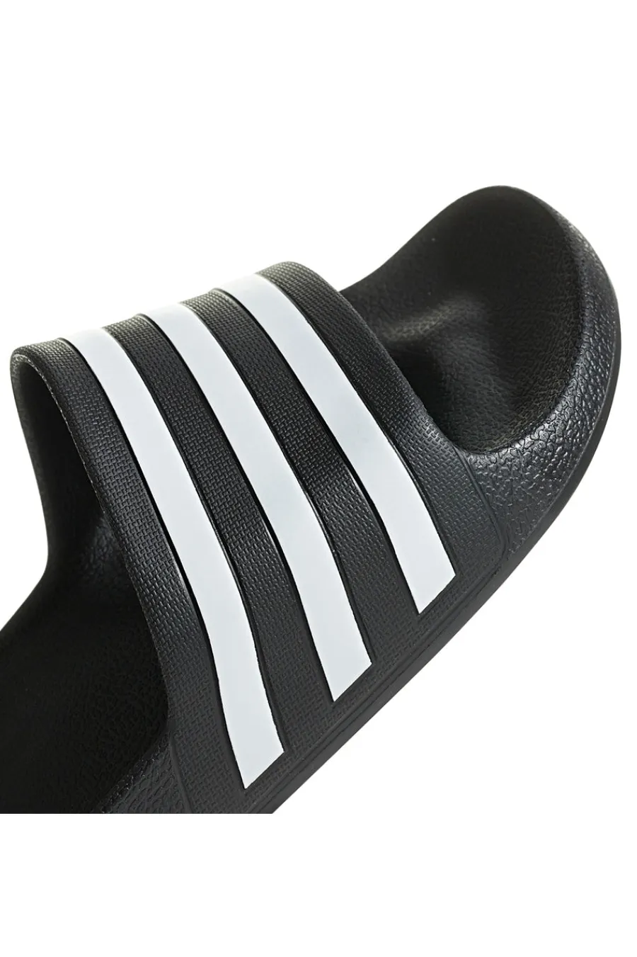 Uomo ADIDAS Ciabatte Nere Con Dettagli Bianchi Adilette Aqua