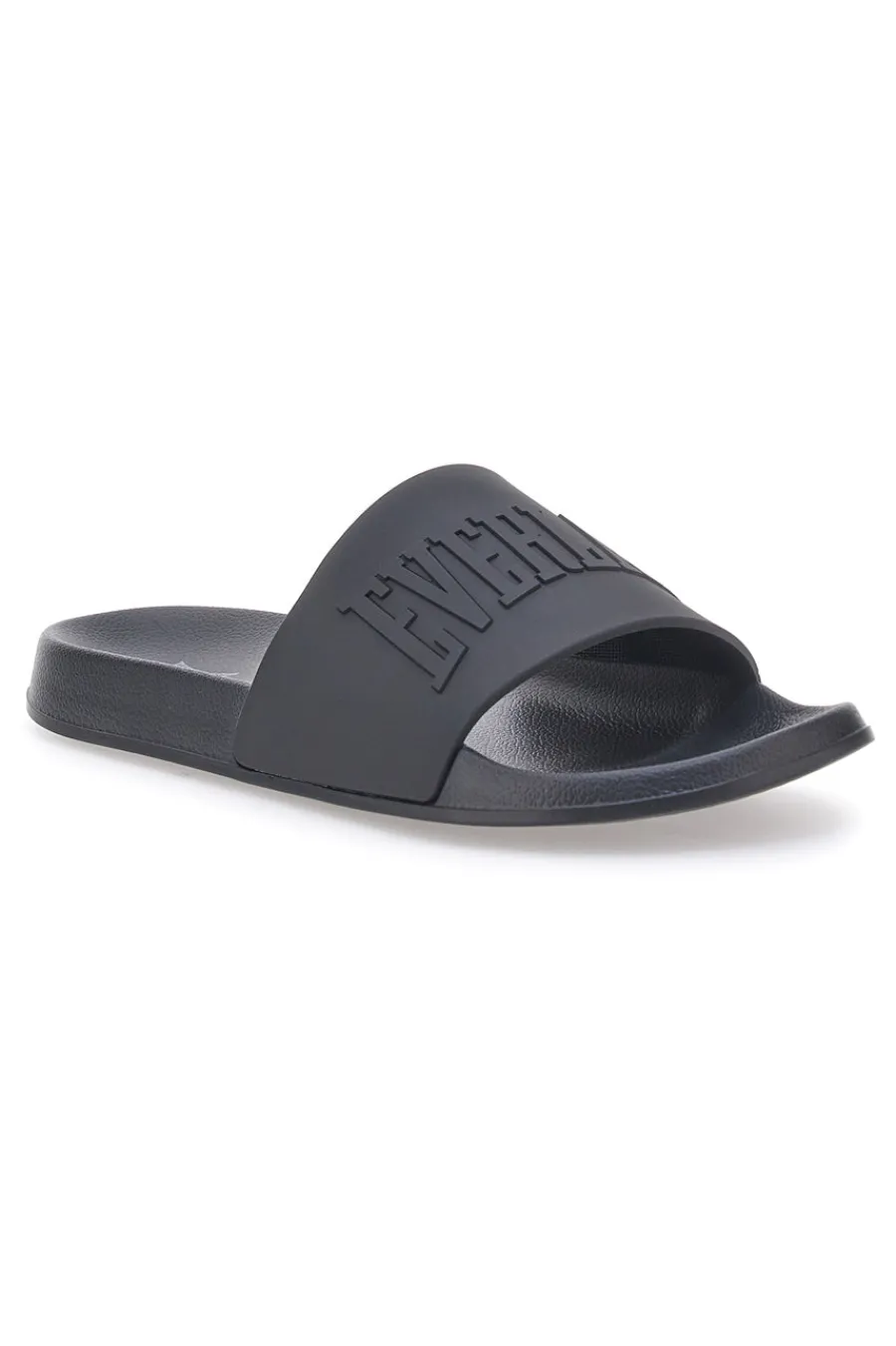 Uomo EVERLAST Ciabatte nere con logo in rilievo EV068