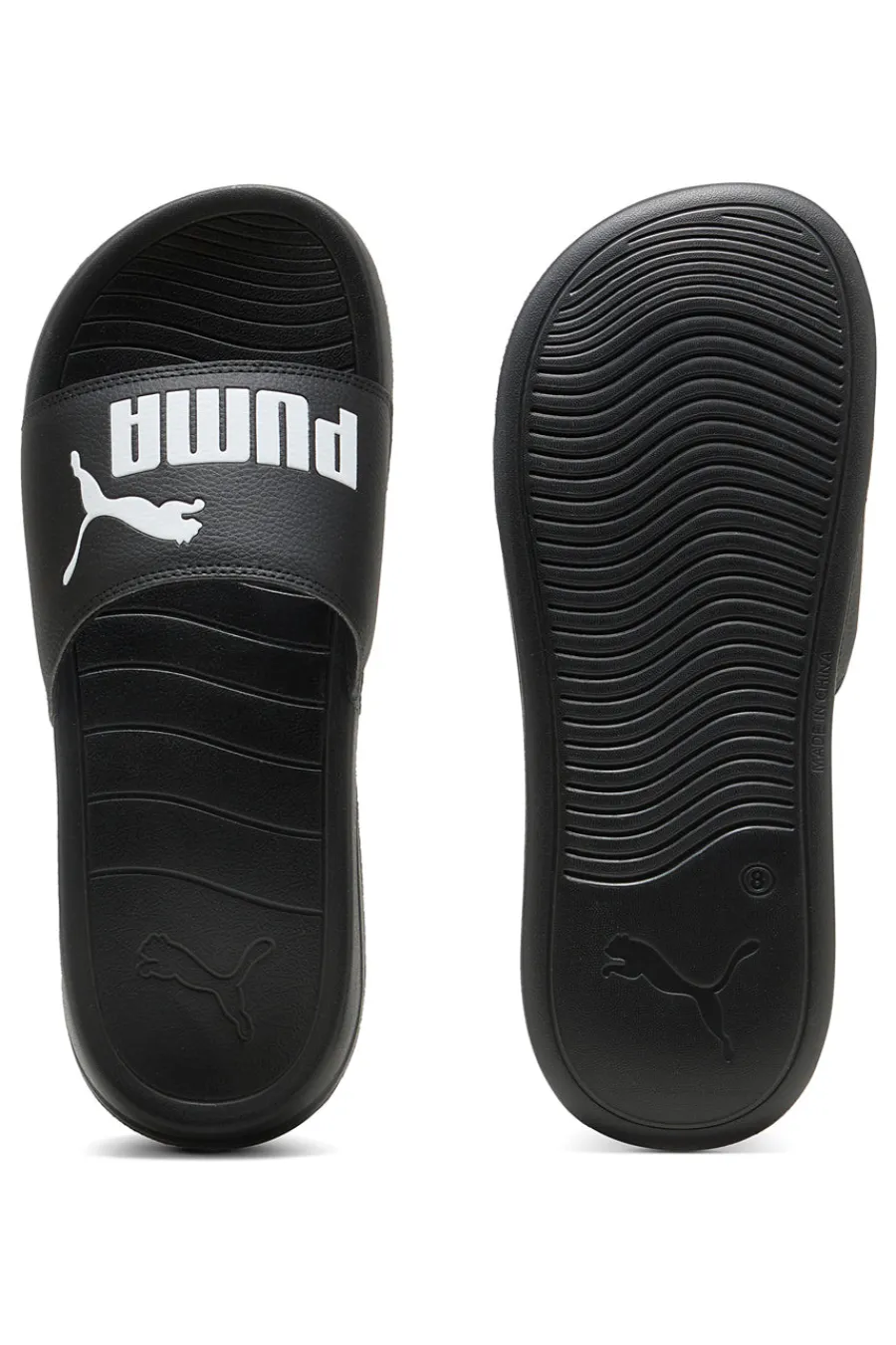 Uomo PUMA Ciabatte nere leggere Popcat 20