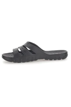 Uomo EVERLAST Ciabatte nere monoscocca con logo EV064