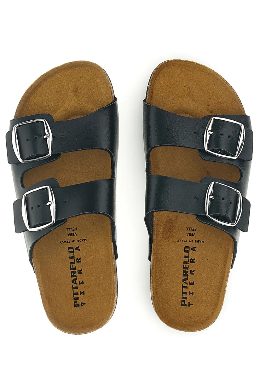 PITTARELLO TIERRA Ciabatte nero doppia fibbia 335A20630SR Hot