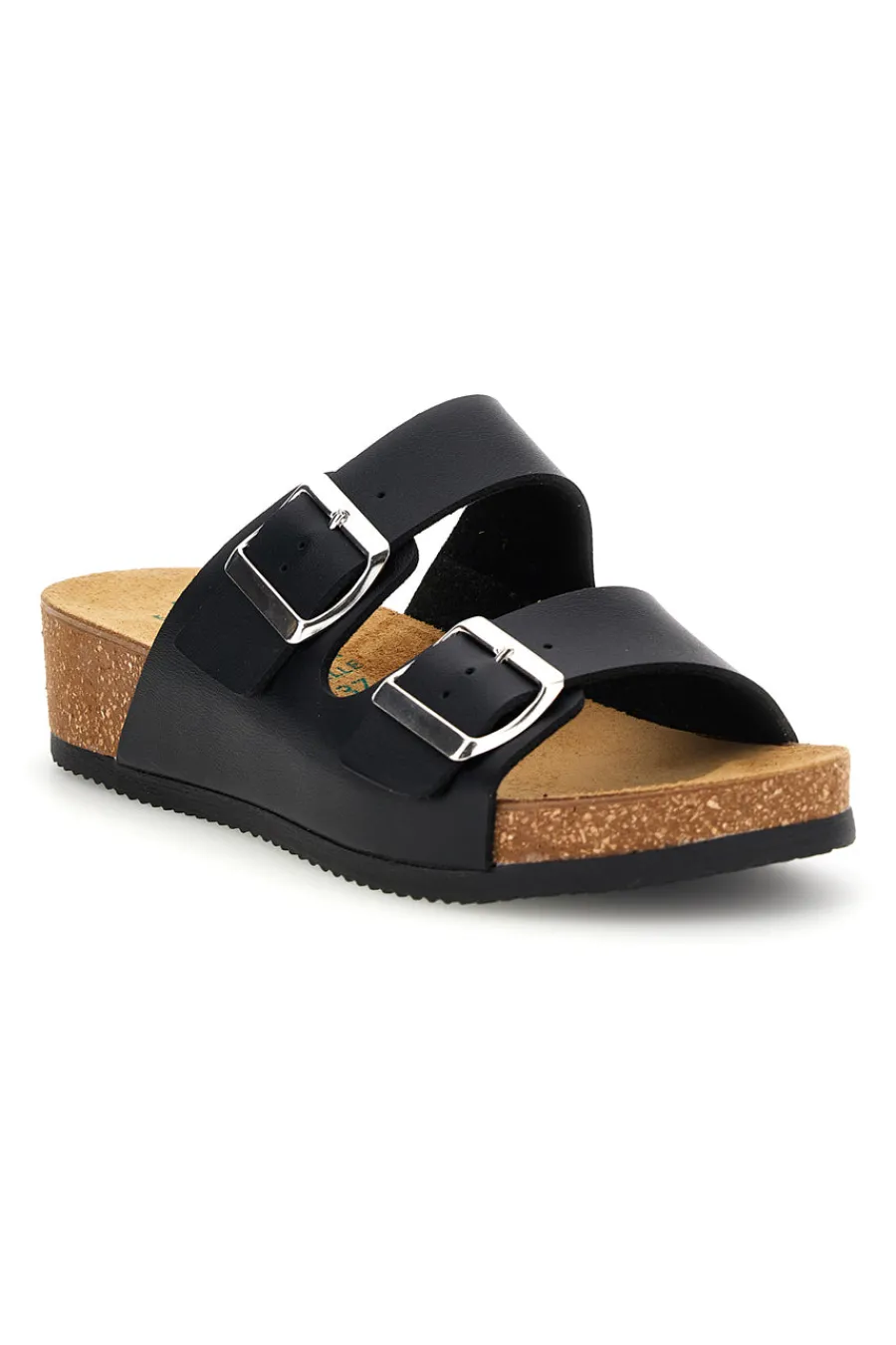 PITTARELLO ECO Ciabatte nero sottopiede in vera pelle 293A350SR