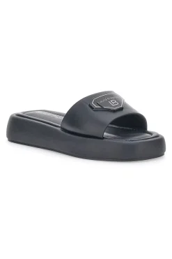 LAURA BIAGIOTTI Ciabatte Platform 8173 Nere New