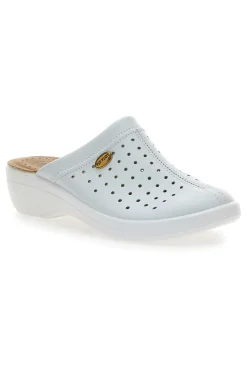 FLY FLOT Ciabatte Professionali Bianche Con Plantare Anatomico Made In Italy 5001 Clearance
