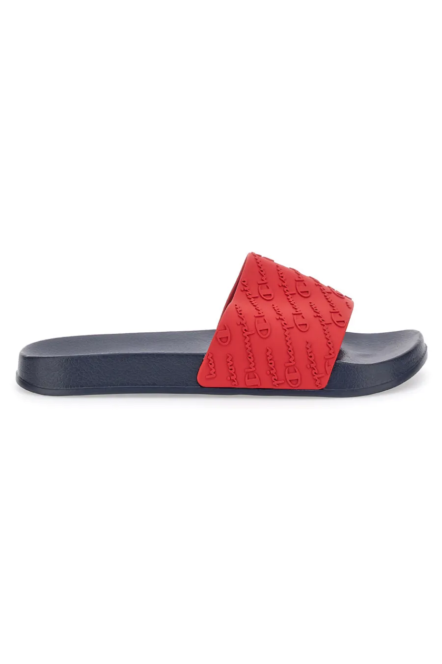 Uomo CHAMPION Ciabatte Rosse Slide Antony