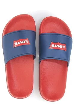 LEVI'S Ciabatte Rosse e Blu Pool
