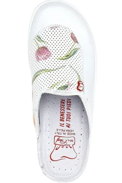 MR CHEF Ciabatte sabot Mrs Chef 5533 Bianche Sale