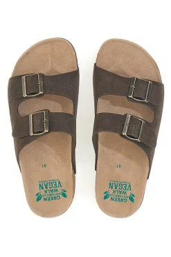 Uomo PITTARELLO GREEN WALK Ciabatte doppia fibbia suola antiscivolo vegan 335CF038S