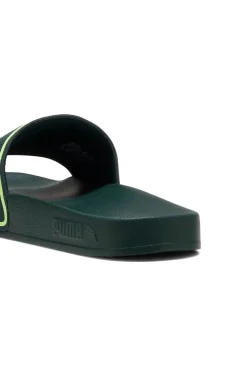 PUMA Ciabatte verde scuro con fascia imbottita Leadcat 2.0