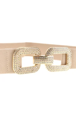 FIRST LADY Cintura elastica con fibbia gioiello WIS Queen