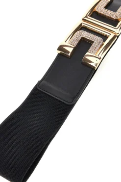 FIRST LADY Cintura elastica con fibbia gioiello WIS C