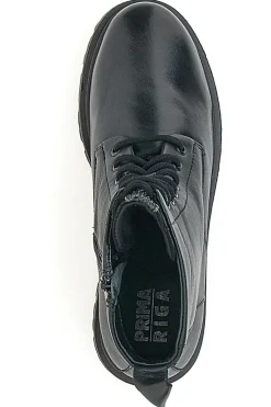 Donna PRIMA RIGA Combat Boots 10 Nero