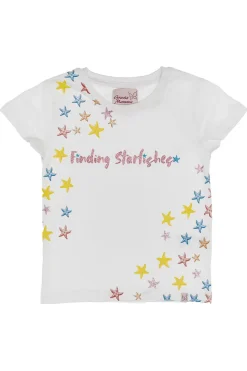 GRAZIE MAMMA Completo T-shirt e Pantaloncini 0307 Bianco e Rosa