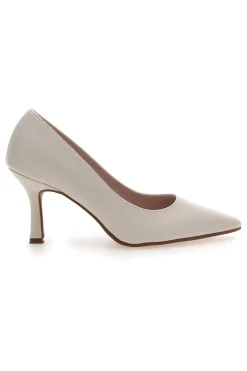 PITTARELLO Cremees, spitzes Dekolleté mit mittlerem Absatz. Must Have 4174 Discount