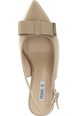 FERRE' Décolleté con cinturino e dettaglio metallico Ferre F030 BEIGE Online