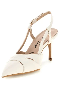 FRANCESCA GRITTI Décolleté in vera pelle con cinturino P7060 BEIGE Online