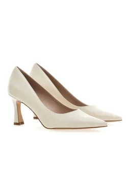 PITTARELLO GLAM Décolleté Bianche a Punta 3476 PANNA New
