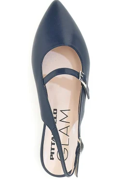 PITTARELLO GLAM Décolleté da donna blu con cinturino slingback 88 NAVY Sale