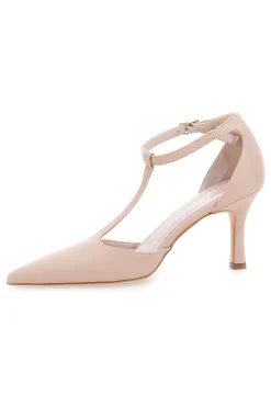 PITTARELLO GLAM Décolleté da donna nude con cinturino 69 Outlet