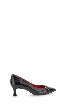 PITTARELLO GLAM Décolleté in vernice Nera Con tacco a rocchetto 03